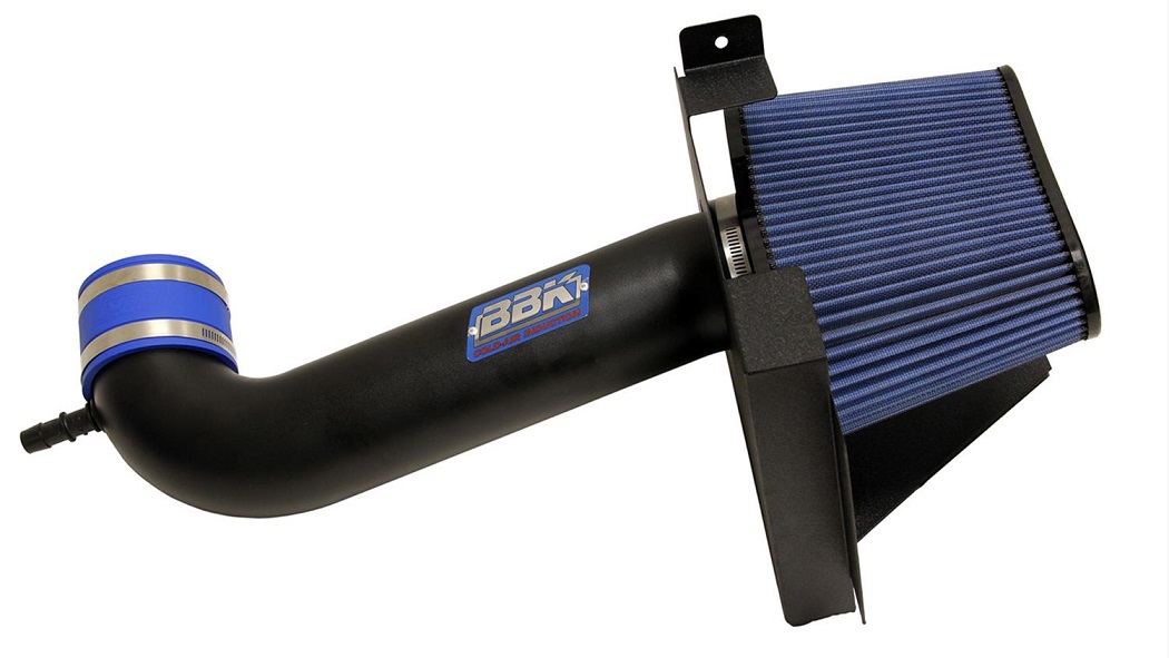 BBK Blackout Air Intake Kit 11-23 LX Cars, Challenger V6, Hemi - Click Image to Close